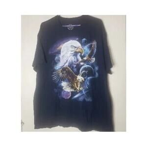 Dom shirt American Bald Eagle Black size XL